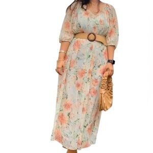 A line Midi Dresses Size S